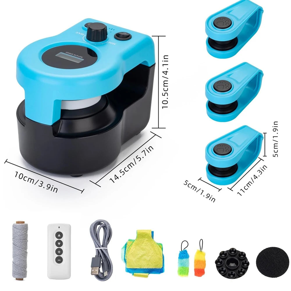 Cat Treadmill Wheel – Indoor Exercise Toy with Adjustable Speed & Remote