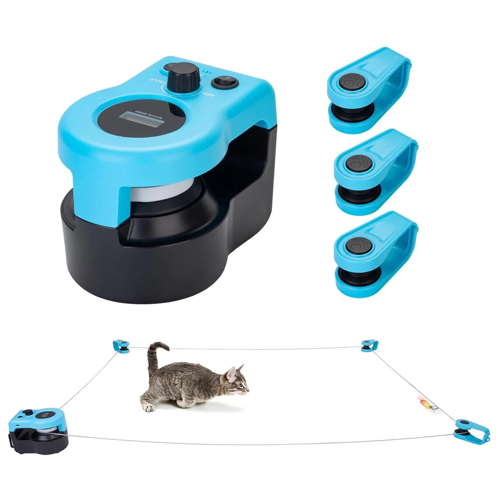 Cat Treadmill Wheel – Indoor Exercise Toy with Adjustable Speed & Remote